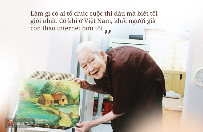 Cụ bà 97 tuổi `sành Internet nhất Việt Nam`