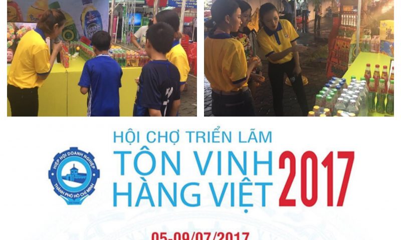 THP tham gia hội chợ “Tôn vinh hàng Việt” năm 2017