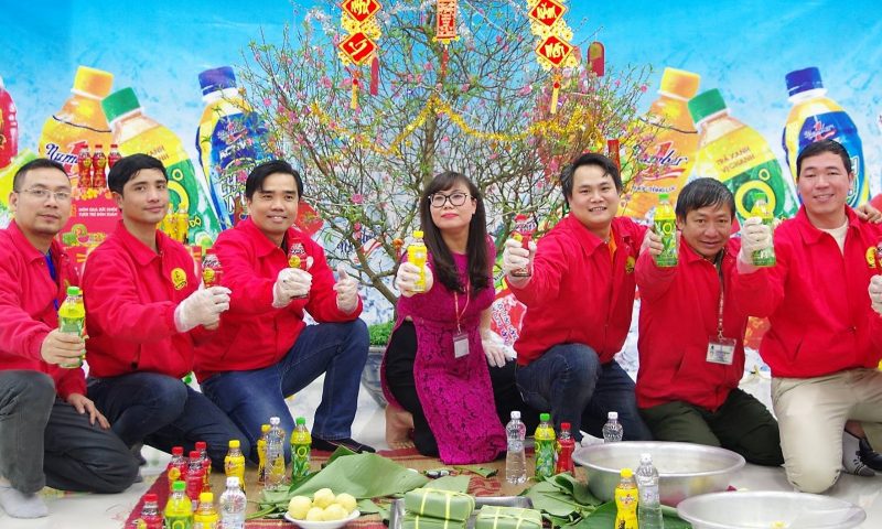 Đại gia đình Tân Hiệp Phát đón Tết
