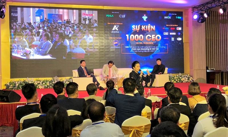 Hình ảnh sự kiện 1000 CEO tại Hà Nội