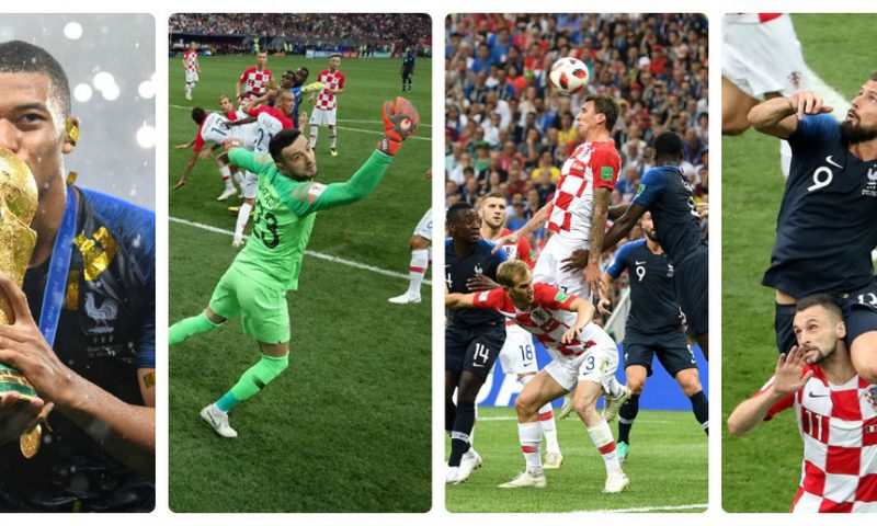 Những hình ảnh ấn tượng nhất đêm chung kết Croatia – Pháp
