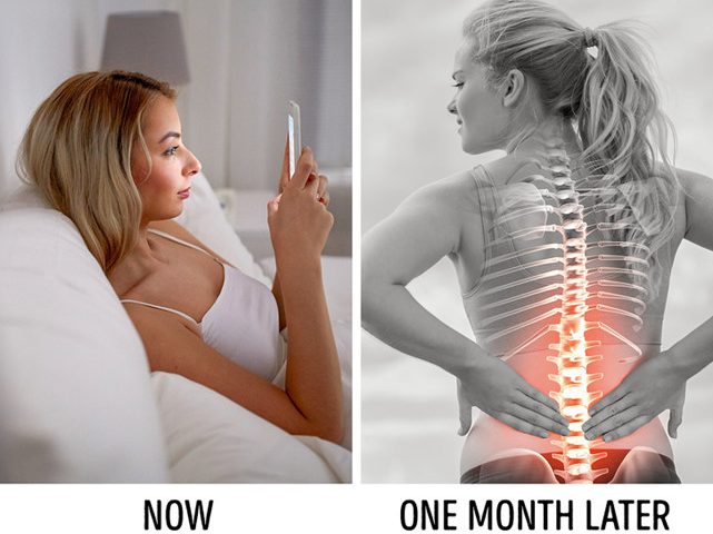 9 thói quen hàng ngày phá hủy cột sống của bạn