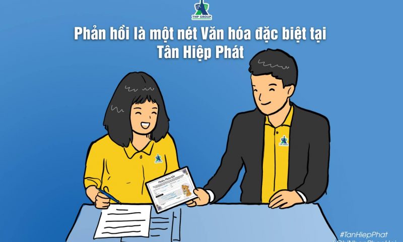 Nhân viên Tân Hiệp Phát phản hồi như thế nào?