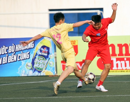 Sẵn sàng cho trận chung kết giải bóng đá học sinh Hà Nội tranh cup Number 1 Active