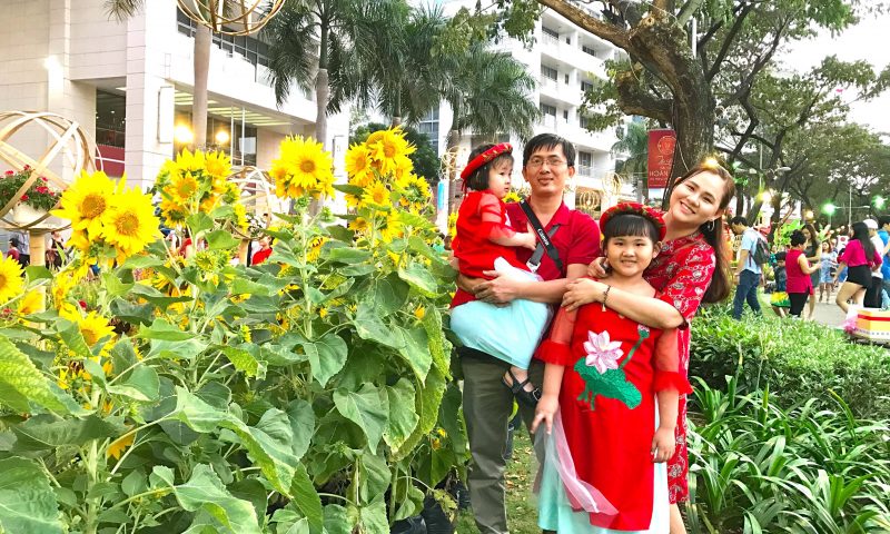 Cám ơn tất cả vì vợ luôn bên anh