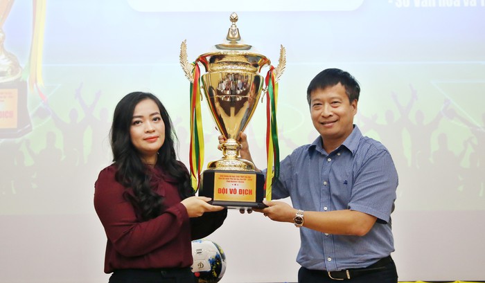 103 đội bóng dự Giải bóng đá học sinh THPT Hà Nội – Báo An ninh Thủ đô lần thứ XIX-2019 Cúp Number 1 Active