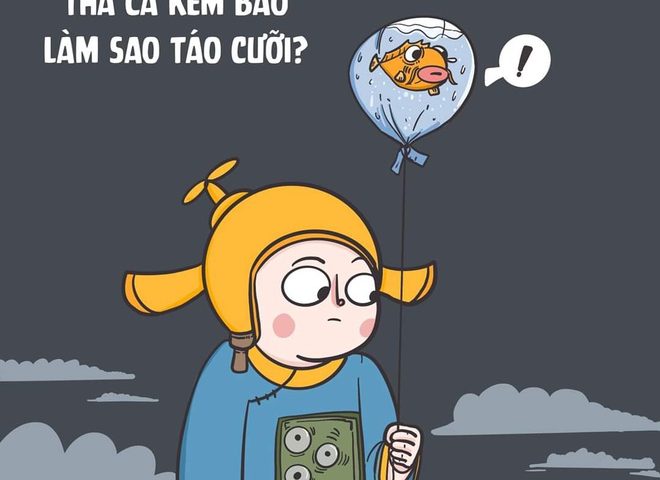 Dân mạng chế ảnh ngày thả cá chép tiễn ông Táo về trời
