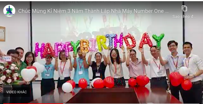 Chúc mừng Kỷ niệm 3 năm thành lập Nhà máy Number One Chu Lai
