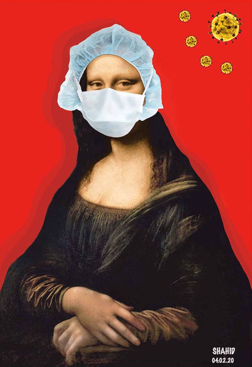 Chùm ảnh chế Mona Lisa hài hước bá đạo
