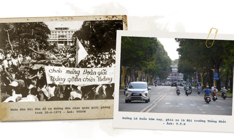 Những địa điểm lịch sử của Sài Gòn 45 năm trước và bây giờ
