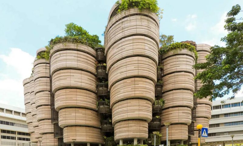 Những tòa nhà độc đáo ở Singapore