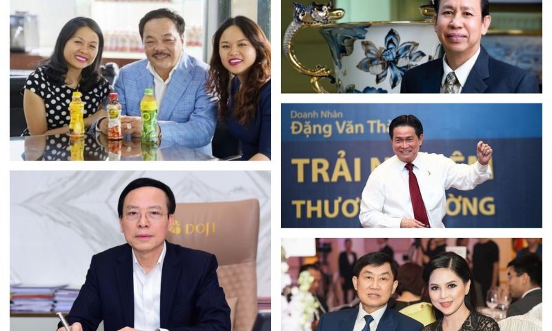 5 gia đình doanh nhân nức tiếng tại Việt Nam